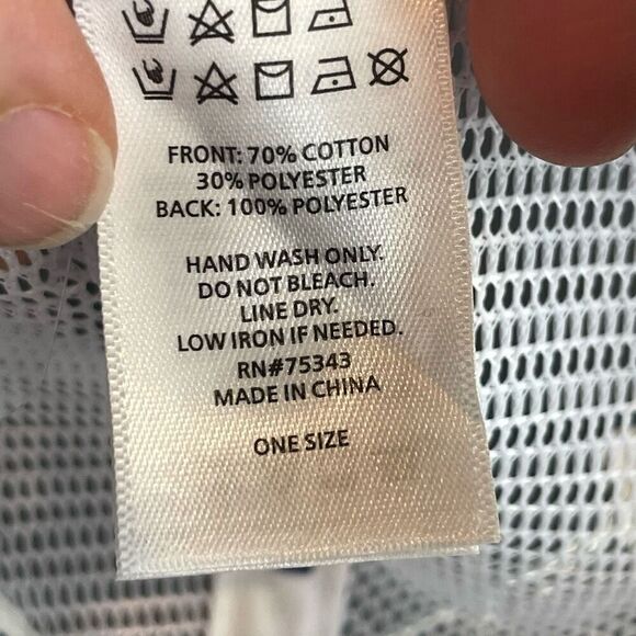 Tommy Bahama Tip Your Cap Logo Mesh Snapback Cap Hat Tan/White New - Picture 3 of 4